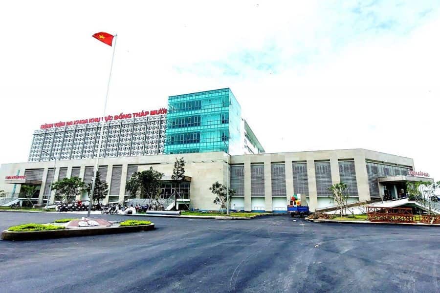 Bệnh viện Đa khoa khu vực Đồng Tháp Mười (Ảnh: Bệnh án điện tử - Bộ Y tế)
