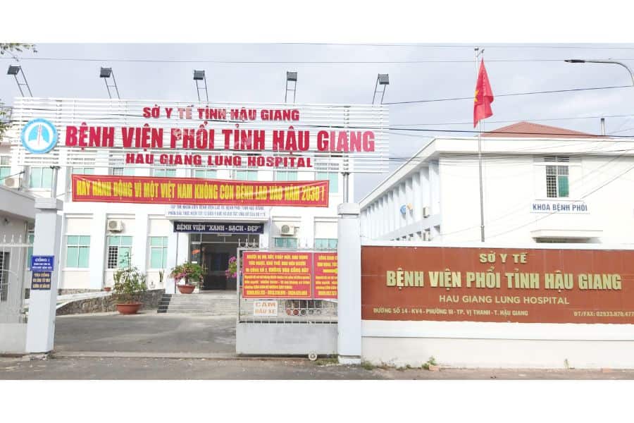 Bệnh viện Phổi Hậu Giang (Ảnh: Bệnh viện Phổi Hậu Giang)