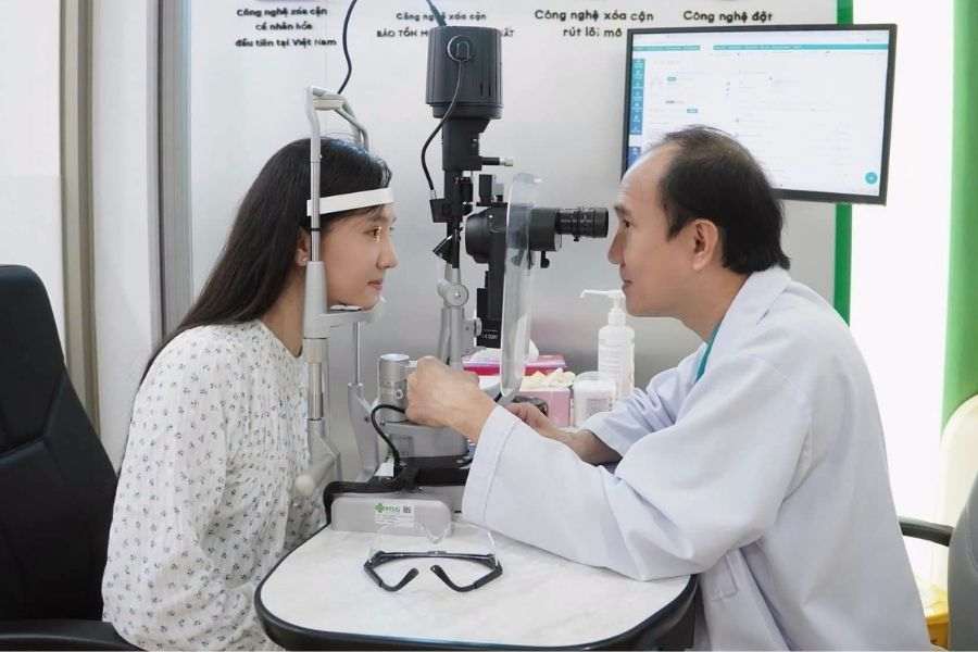 Bệnh viện Mắt Sài Gòn Vinh có tiếp nhận khám chữa bệnh theo thẻ BHYT (Ảnh: Hệ thống Bệnh viện Mắt Sài Gòn)