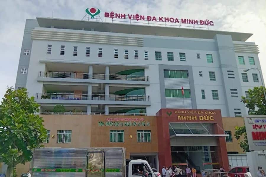 Bệnh viện Đa khoa Minh Đức tại tỉnh Vĩnh Long (Ảnh: Google Maps)