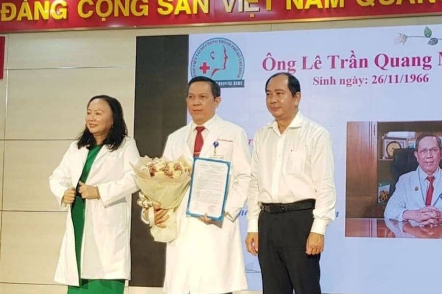 Top bác sĩ khám viêm tai giữa trẻ em TPHCM Lê Trần Quang Minh