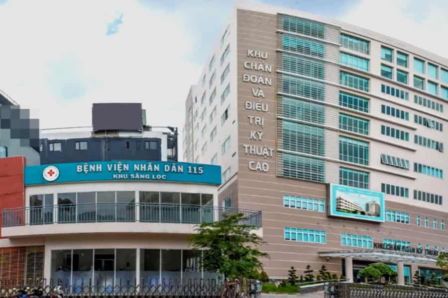 Bệnh viện Nhân dân 115 là bệnh viện đa khoa hạng I của TP.HCM 