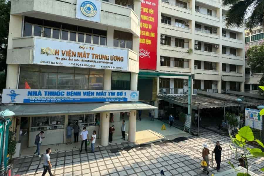 Bệnh viện Mắt Trung ương (Ảnh: Báo Tuổi trẻ)