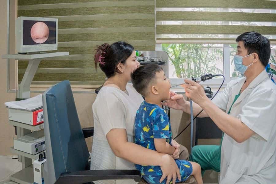 Bệnh viện Đa khoa Bảo Sơn chú trọng chăm sóc sức khỏe trẻ em (Ảnh: BaoSon)