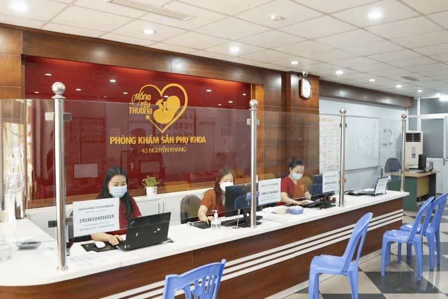 Khám thai nguy cơ cao tại Phòng khám Sản phụ khoa 43 Nguyễn Khang (Ảnh: Đặt khám nhanh)