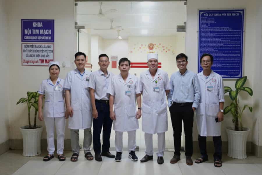 Đội ngũ y bác sĩ của Bệnh viện Đa khoa khu vực Cà Mau