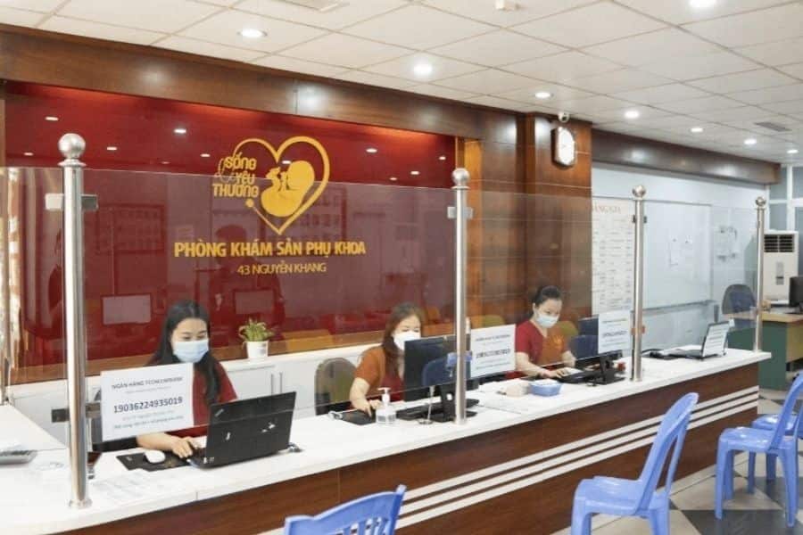 Phòng khám Sản phụ khoa 43 Nguyễn Khang phục vụ nhu cầu chăm sóc sức khỏe phụ nữ (Ảnh: Bcare)