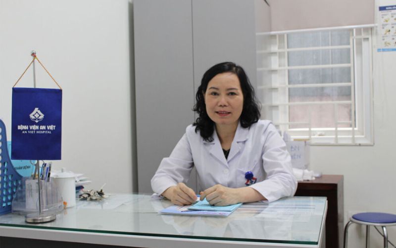 PGS.TS.BS Nguyễn Thị Hoài An tại An Việt có gần 40 năm kinh nghiệm Tai Mũi Họng trẻ em (Ảnh: Bệnh viện Đa khoa An Việt)