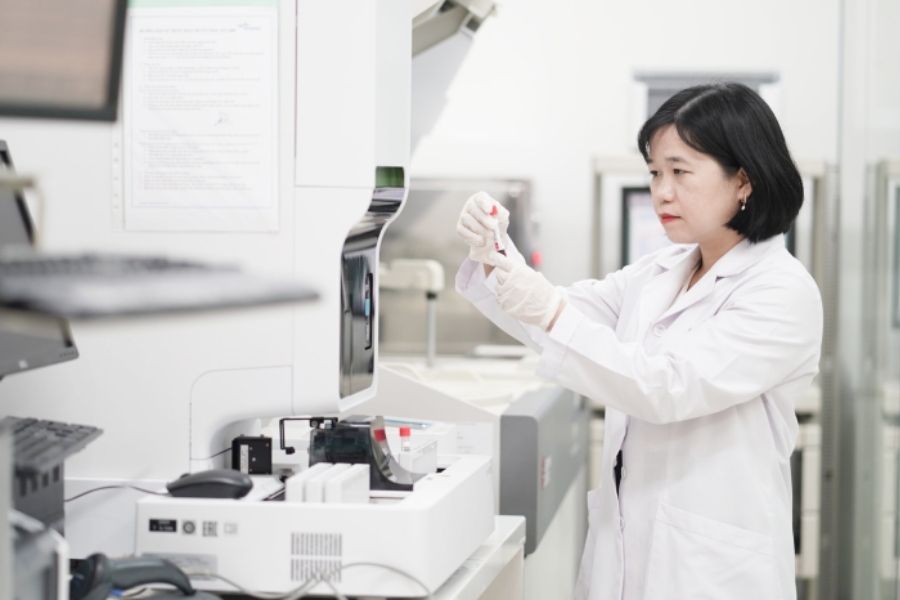 Phòng khám Đa khoa Quốc tế DYM chú trọng quy trình chăm sóc sức khỏe hiện đại (Ảnh: DYM Medical Center)