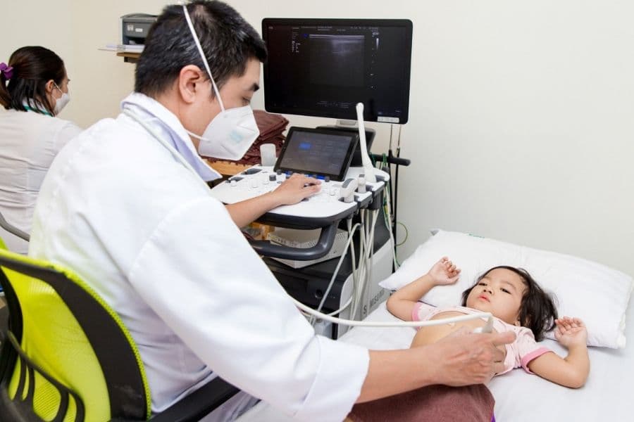 Khám tiêu hóa nhi ở đâu Hà Nội - Bệnh viện ĐKQT Thu Cúc có khoa Nhi phục vụ nhu cầu khám chữa bệnh cho trẻ em