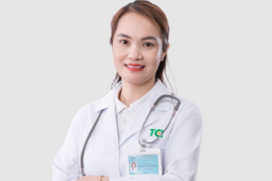 Bác sĩ Nguyễn Thị Huyền có nhiều năm kinh nghiệm khám phụ khoa (Ảnh: Bệnh viện Thu Cúc)