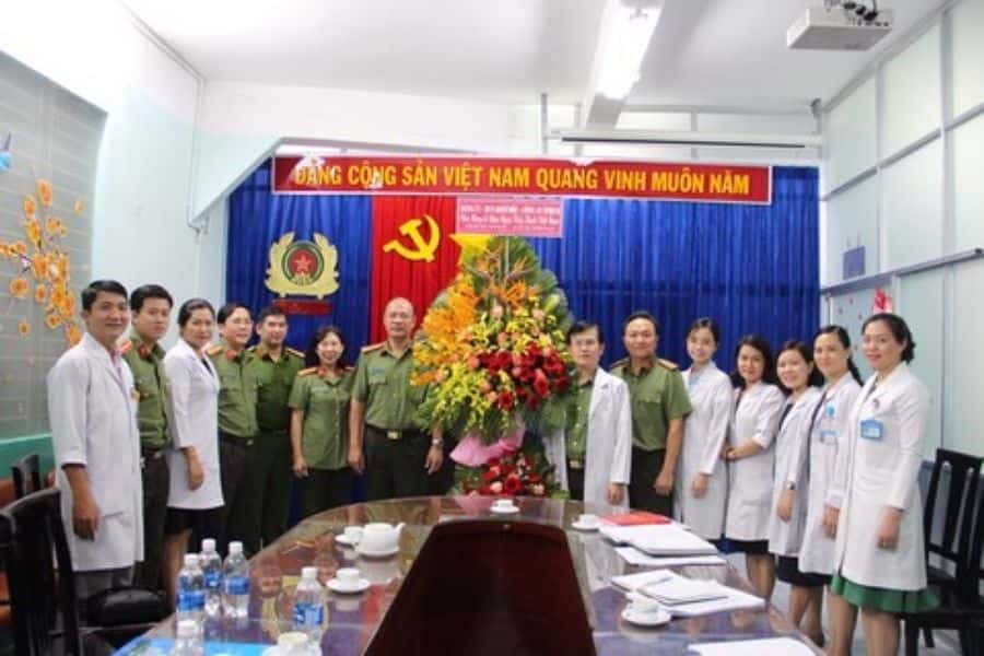 Bệnh viện Công an TP. Hồ Chí Minh thực hiện nhiệm vụ khám chữa bệnh cho các đối tượng thuộc phạm vi phục vụ (Ảnh: Báo Công an)