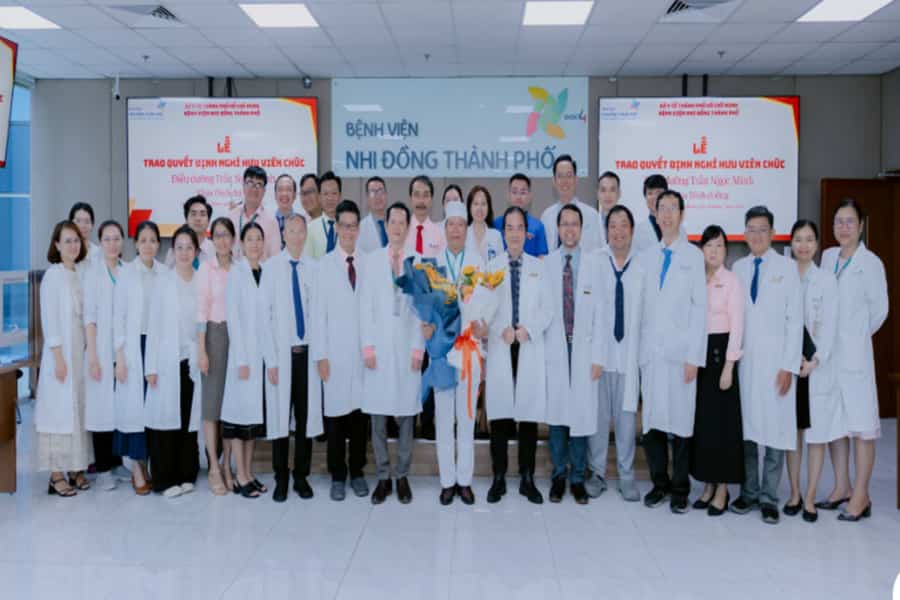 Bệnh viện Nhi Đồng Thành Phố quy tụ đội ngũ y bác sĩ chuyên khoa Nhi giàu kinh nghiệm 