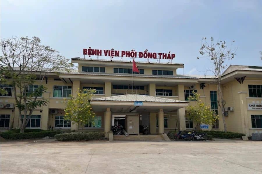 Bệnh viện Phổi Đồng Tháp (Ảnh: Google Maps)
