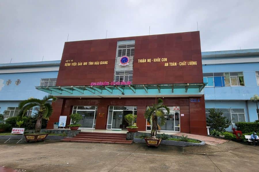 Bệnh viện Sản - Nhi Hậu Giang (Ảnh: VOV)