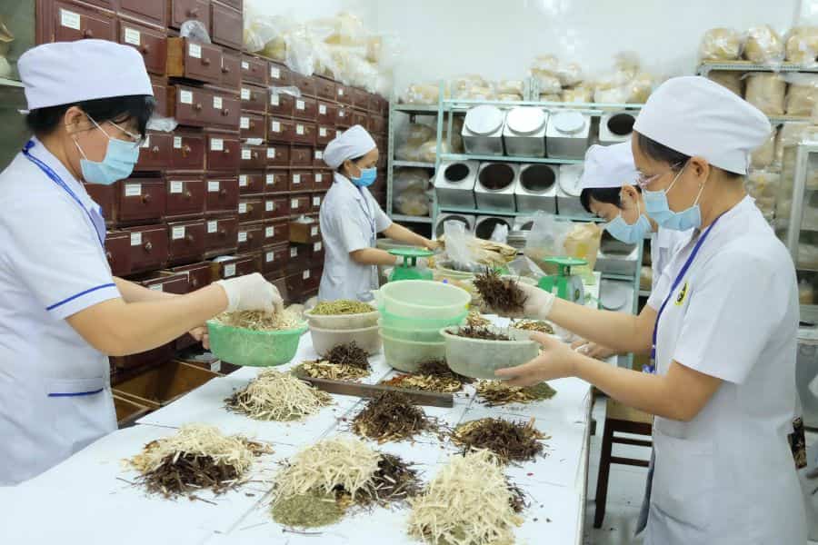 Bệnh viện Y học cổ truyền Trần Văn An có tiếp nhận khám chữa bệnh bằng thẻ BHYT cho mọi đối tượng tham gia hợp lệ (Ảnh: Viện Y dược Dân tộc TP.HCM)