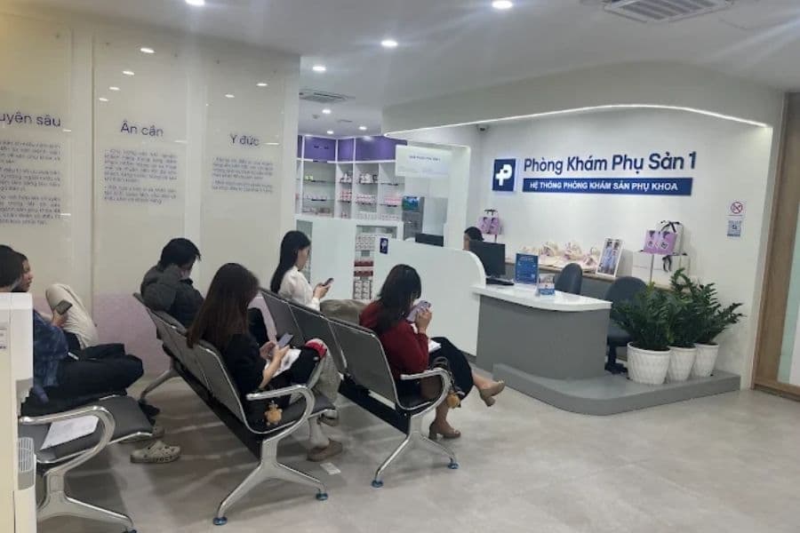Phòng khám Phụ Sản 1 hỗ trợ thăm khám các bệnh lý phụ khoa (Ảnh: Google Maps)