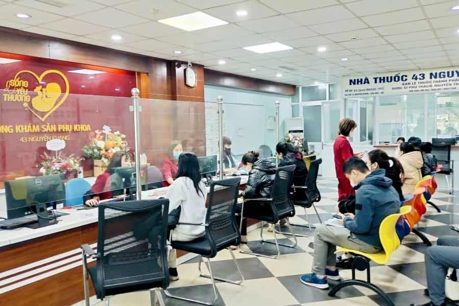 Phòng khám Sản phụ khoa 43 Nguyễn Khang hỗ trợ thăm khám sức khỏe sinh sản nữ giới (Ảnh: Phòng khám Sản phụ khoa 43 Nguyễn Khang)