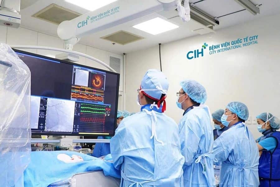 Bệnh viện Quốc tế City có hệ thống nội soi hỗ trợ chẩn đoán bệnh lý tiêu hóa (Ảnh: VnExpress)