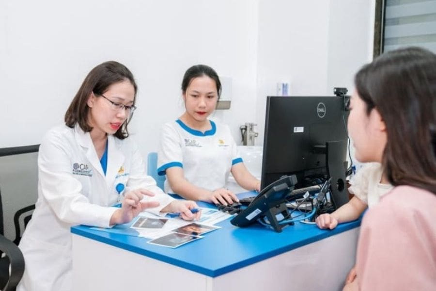 Khám tiền mãn kinh ở đâu Hà Nội - MEDLATEC có thế mạnh về xét nghiệm và đánh giá các chỉ số nội tiết tố (Ảnh: Medlatec)