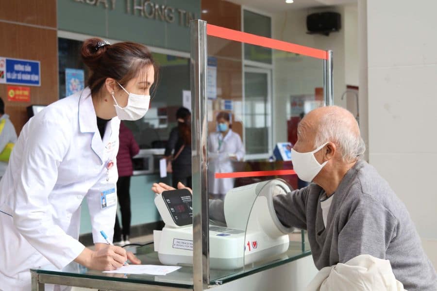 Bệnh viện Đa khoa Hậu Giang có tiếp nhận khám chữa bệnh theo thẻ BHYT cho mọi đối tượng tham gia (Ảnh: Báo Sức khoẻ & Đời sống)