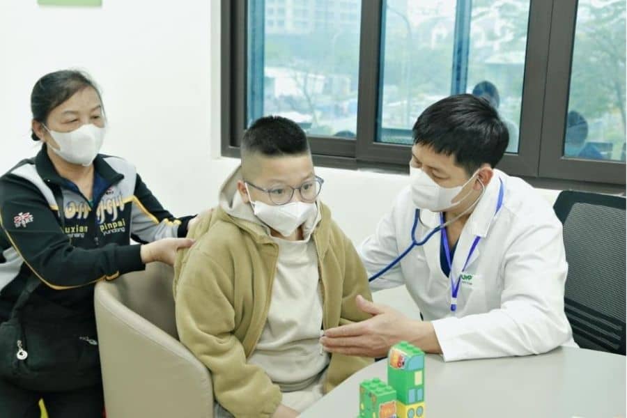Bệnh viện Đại học Y Dược cơ sở Linh Đàm có dịch vụ thăm khám và chẩn đoán bệnh lý tiêu hóa (Ảnh: IVIE)