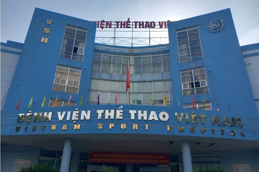 Bệnh viện Thể thao Việt Nam (Ảnh: Google Maps)