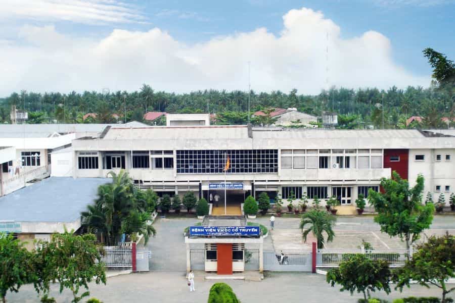 Bệnh viện Y học cổ truyền Trần Văn An có tên cũ là Bệnh viện Y học cổ truyền tỉnh Bến Tre (Ảnh: Bệnh viện Y học cổ truyền Trần Văn An)