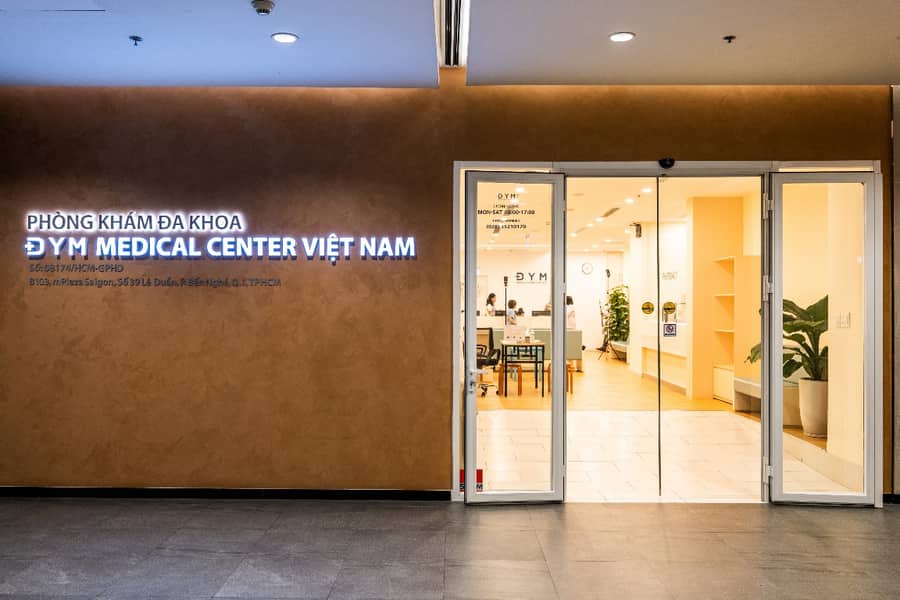 Phòng khám hô hấp nhi ở TPHCM - DYM Medical Center. Ảnh: DYM