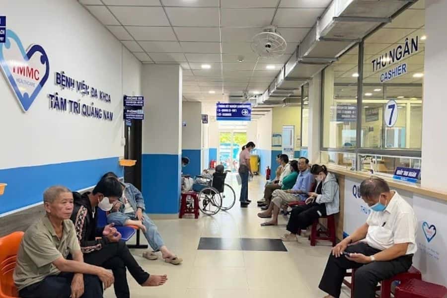 Bệnh viện ĐK Tâm Trí Quảng Nam với hệ thống khám chữa bệnh đa chuyên khoa (Ảnh: Google Maps)