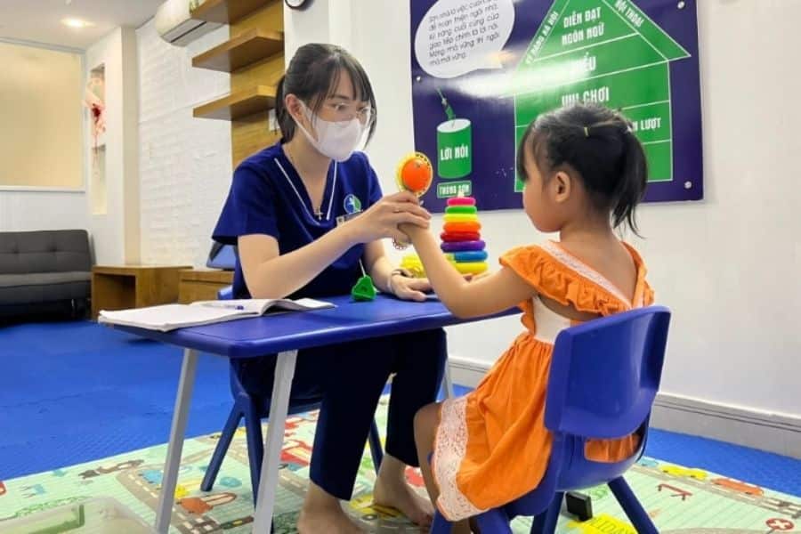 Trung tâm hỗ trợ trẻ chậm nói và trẻ có nhu cầu can thiệp phát triển (Ảnh: Vina Health)