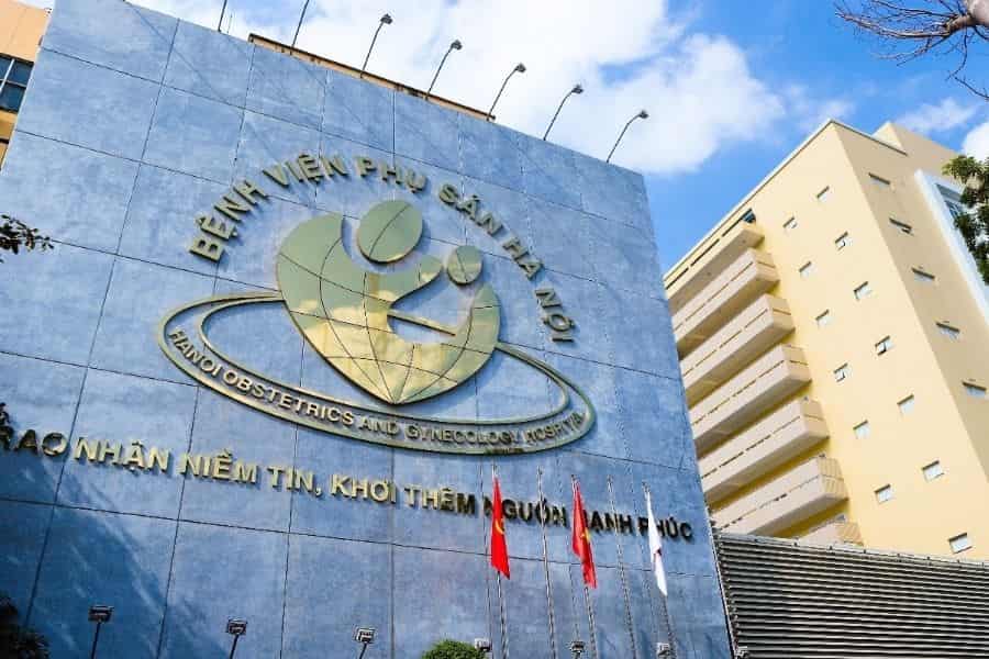 Bệnh viện Phụ sản Hà Nội là bệnh viện khám rong kinh Hà Nội uy tín (Ảnh: Long Châu)