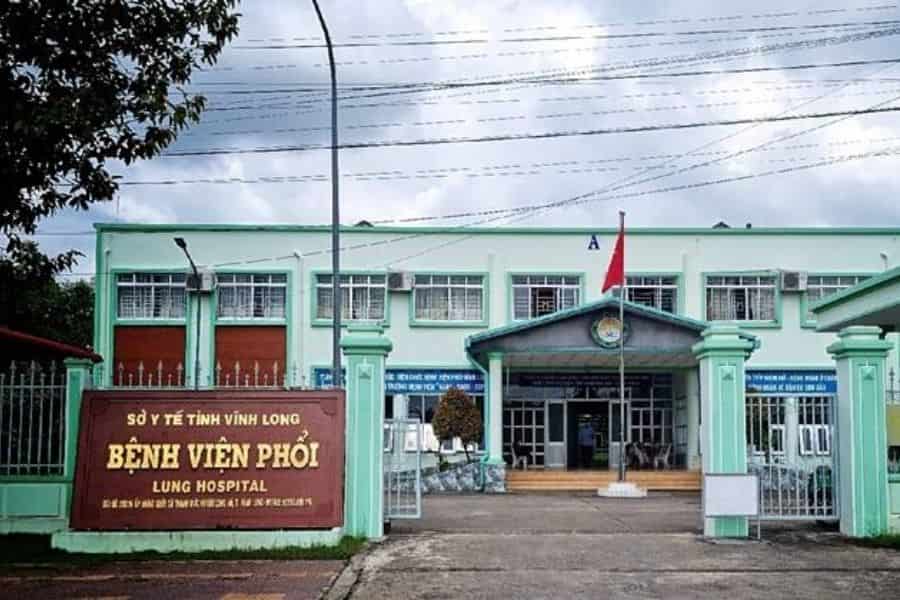 Bệnh viện Phổi Vĩnh Long chuyên khám và điều trị các bệnh đường hô hấp (Ảnh: Bệnh án điện tử)