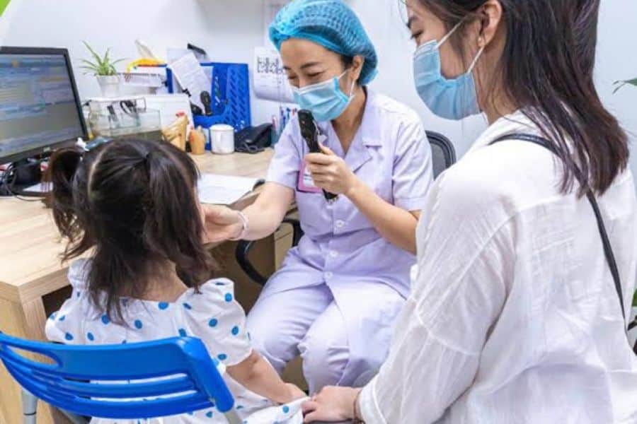 Trung tâm Hô hấp Bệnh viện Nhi Trung ương chuyên sâu về bệnh lý hô hấp trẻ em (Ảnh: Bệnh viện Nhi Trung ương)