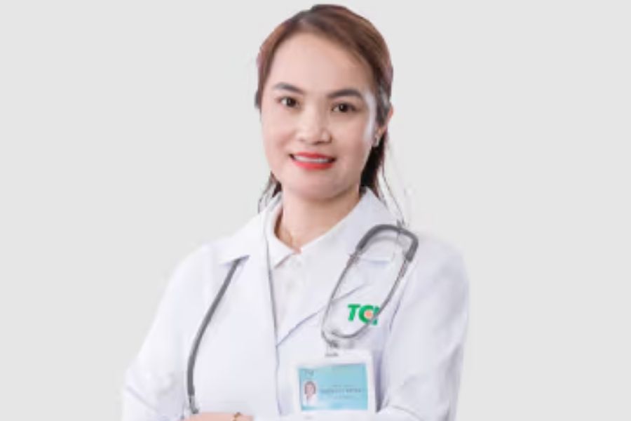 Thạc sĩ, BSCKII Nguyễn Thị Hiền là Trưởng khoa Phụ sản tại Bệnh viện ĐKQT Thu Cúc (Ảnh: TCI)