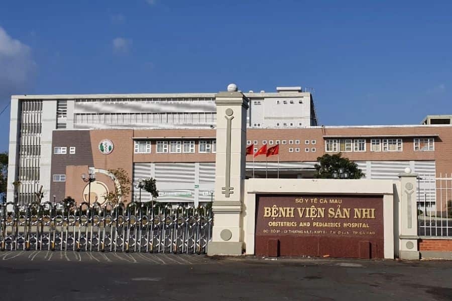 Bệnh viện Sản - Nhi Cà Mau (Ảnh: Con Cưng)
