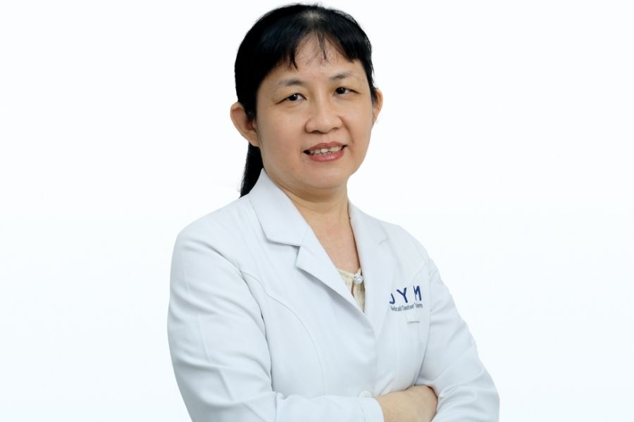 ThS.BS Vưu Tiểu Hà có học vị Thạc sĩ chuyên ngành Sản phụ khoa (Ảnh: Phòng khám Đa khoa Quốc tế DYM)
