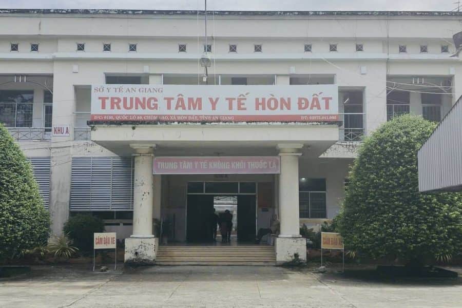 Trung tâm Y tế Hòn Đất (Ảnh: Bệnh án điện tử - Bộ Y tế)