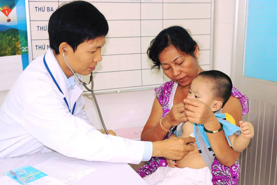 Phòng khám hen cho trẻ TPHCM. Ảnh: dongkhoi