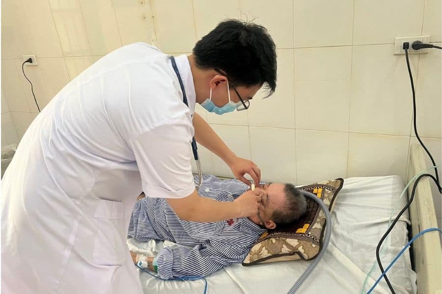 Chi phí khám ban đầu tại Bệnh viện Phổi Trung ương khoảng 40.000 - 300.000 đồng (Ảnh: Bệnh viện Phổi Trung ương)
