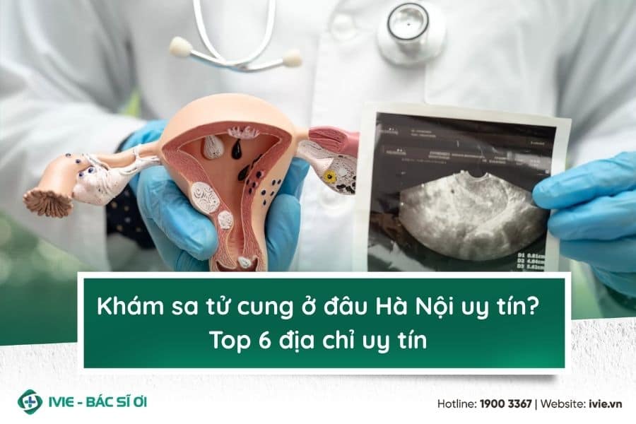 Khám sa tử cung ở đâu Hà Nội uy tín? Top 6 địa chỉ uy tín