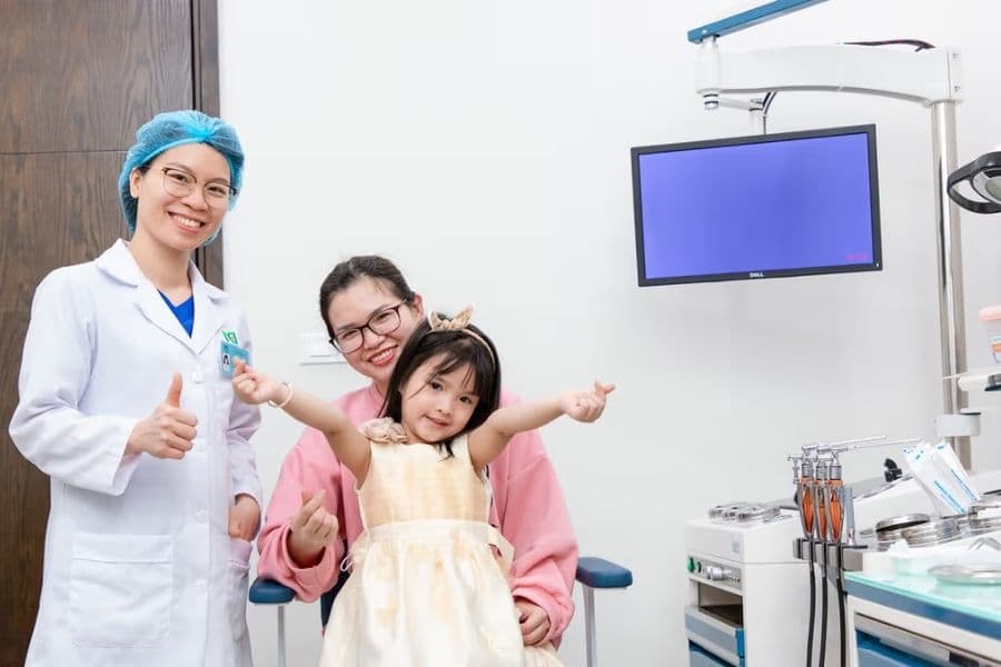 Bệnh viện khám hen cho trẻ Hà Nội Thu Cúc triển khai gói khám sức khỏe và tầm soát hen phế quản cho trẻ em (Ảnh: TCI)