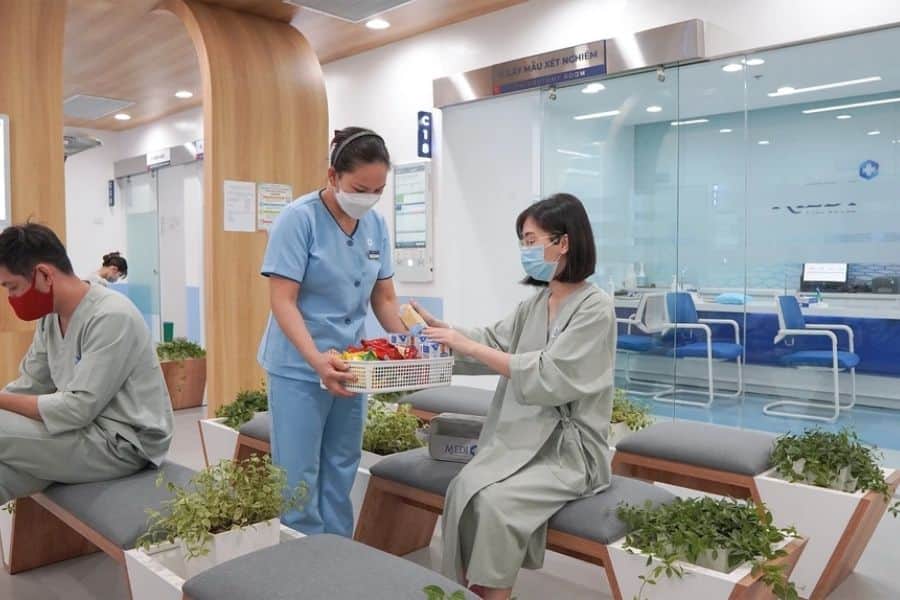 Phòng khám tiểu đường thai kỳ Hà Nội MEDIPLUS hướng đến trải nghiệm khám hiện đại (Ảnh: Dân trí)
