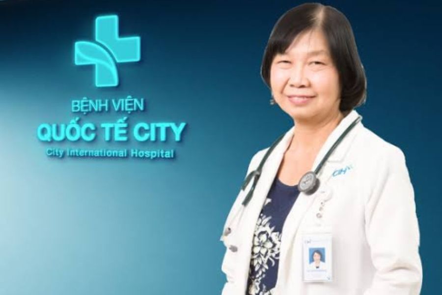 BS.CKII Nguyễn Bạch Huệ, bác sĩ có nhiều kinh nghiệm trong lĩnh vực Nhi khoa (Ảnh: Bệnh viện Quốc tế City)