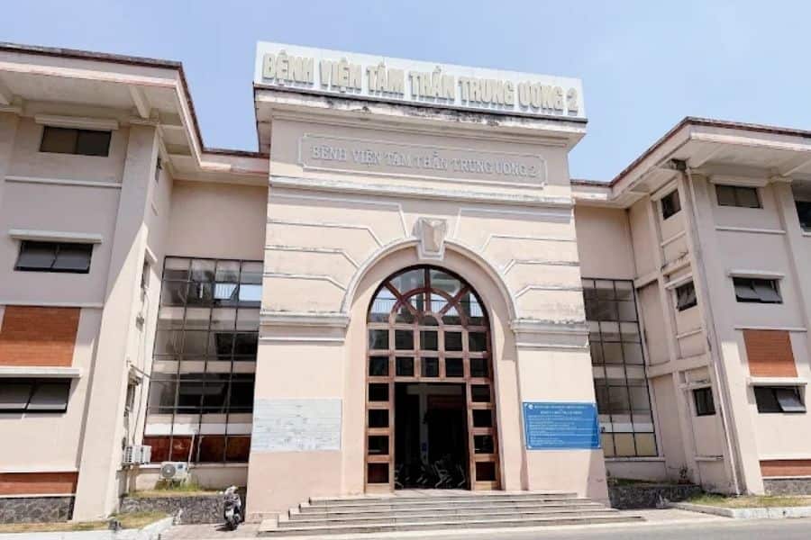 Tổng quan về Bệnh viện Tâm thần Trung ương 2 (Ảnh: Google Maps)