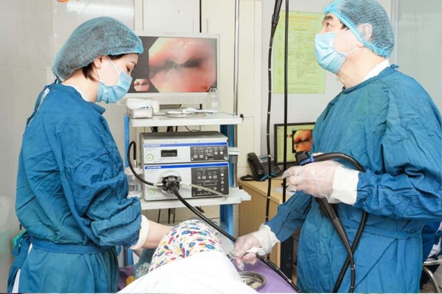 Bệnh viện Ung bướu Hưng Việt là địa chỉ uy tín khi bạn cần tìm chỗ xét nghiệm HP ở đâu Hà Nội (Ảnh: Bệnh viện Ung bướu Hưng Việt)