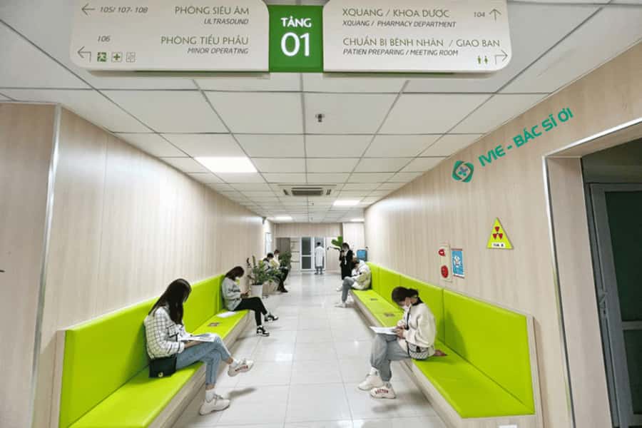 Khu vực khám chữa, điều trị sạch sẽ khang trang mô hình bệnh viện - khách sạn tại Bệnh viện Bảo Sơn