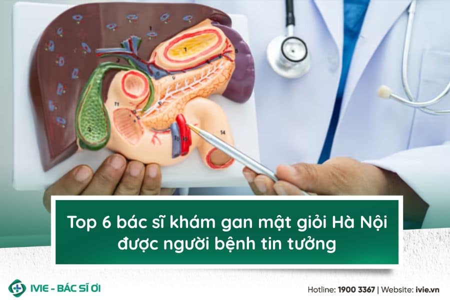 Top 6 bác sĩ khám gan mật giỏi Hà Nội được người bệnh tin...