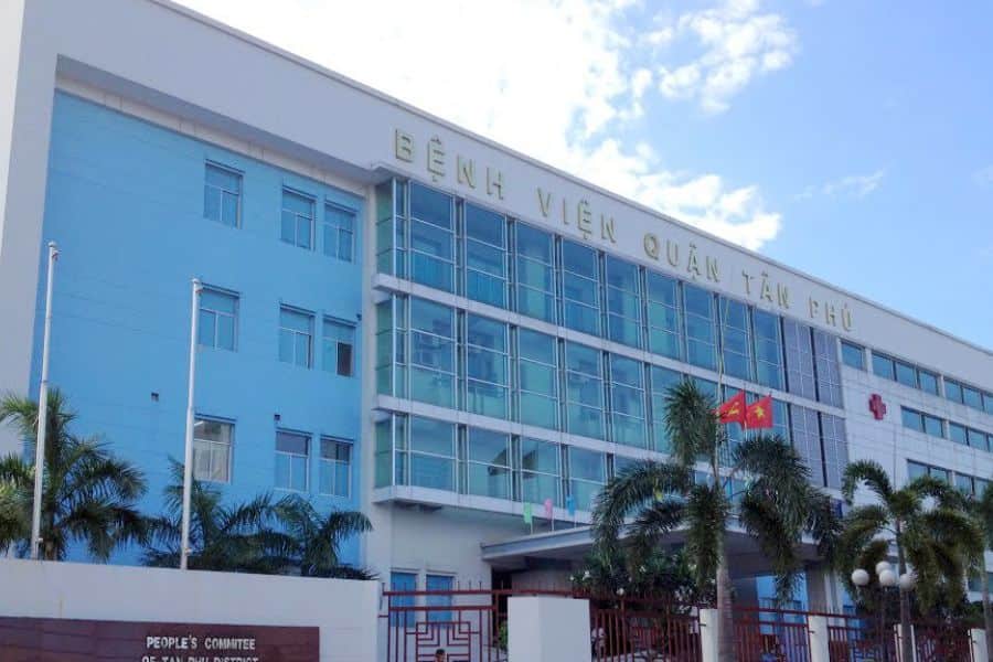 Bệnh viện Đa khoa Tân Phú (Ảnh: Long Châu)