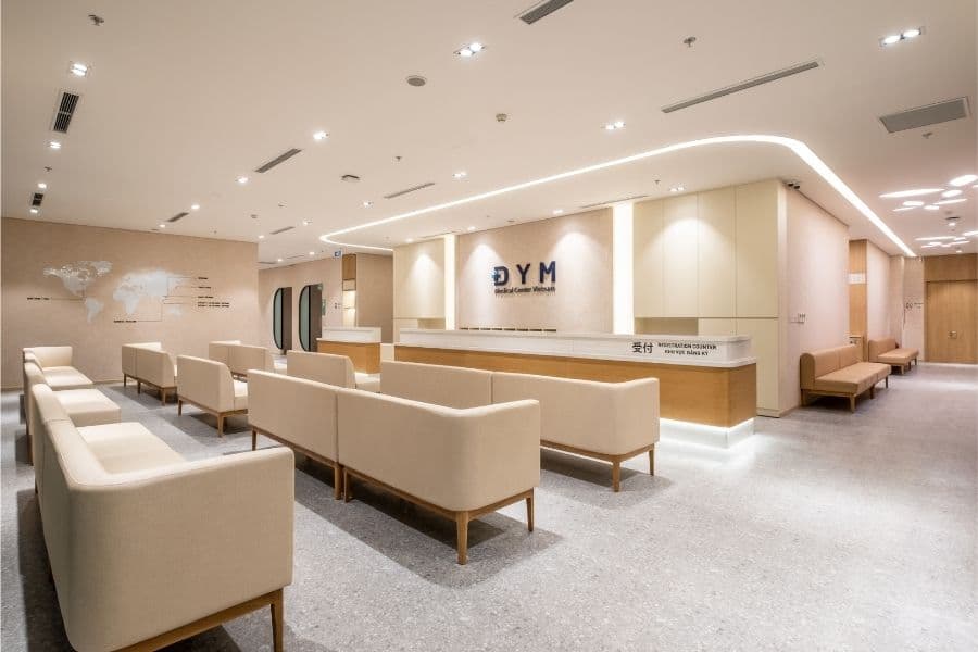 Môi trường chăm sóc sức khỏe chuẩn Nhật của DYM. Ảnh: DYM